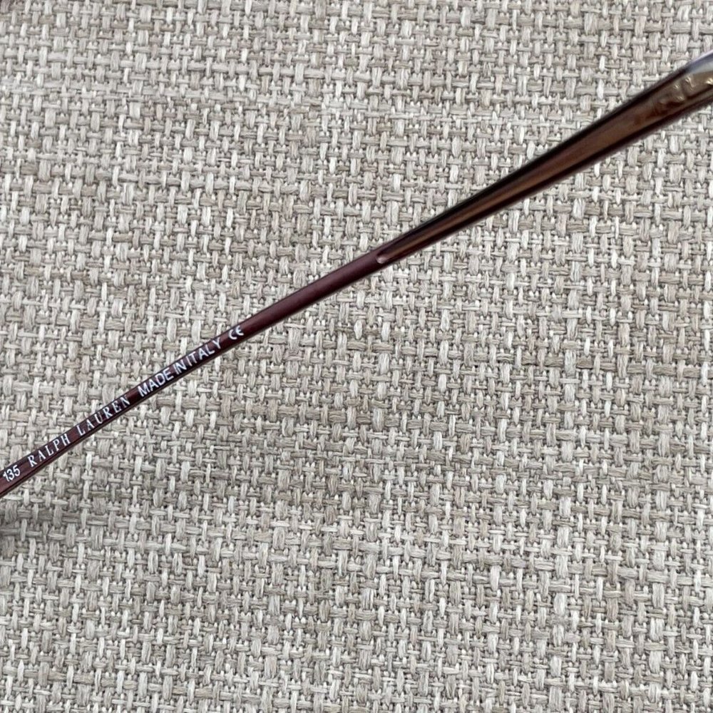 Ralph Lauren Women Eyeglasses RL1392 50[]16 135 Brown Glasses Made in Italy - Picture 12 of 12